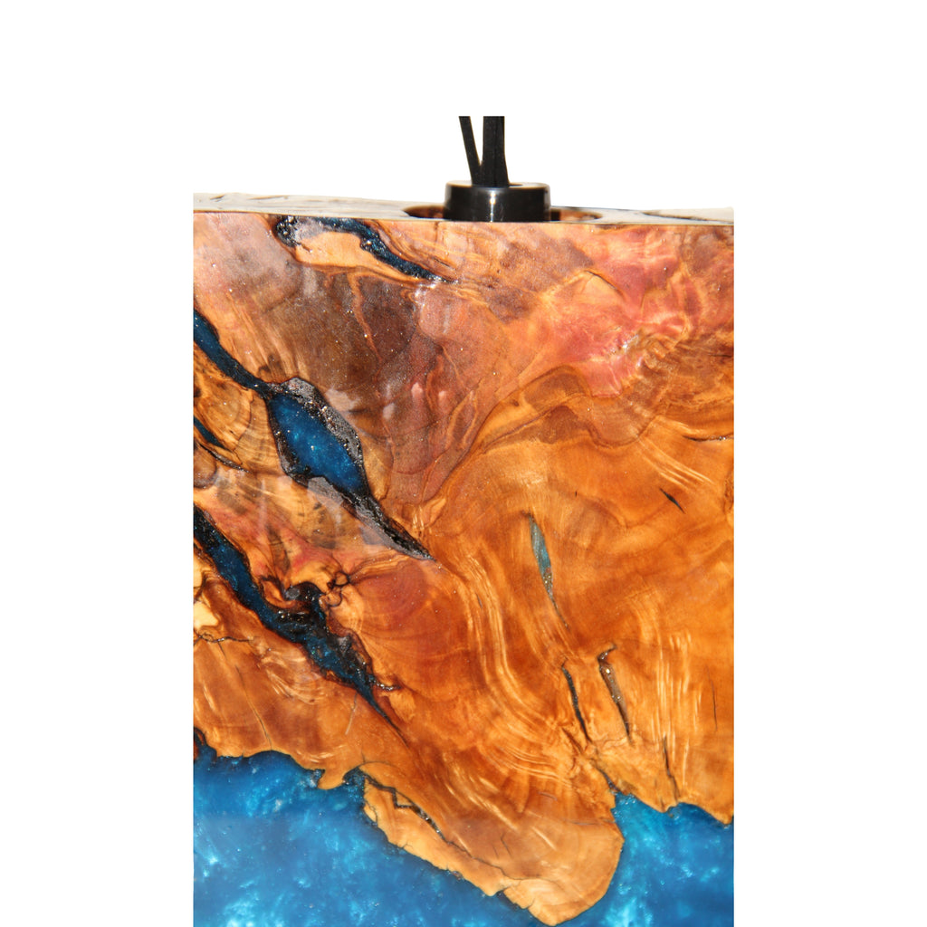 Handmade Wood Resin Diffuser with Epoxy Reed Diffuser
