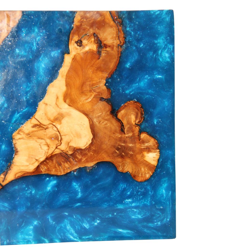 Handmade Wood Resin Diffuser with Epoxy Reed Diffuser
